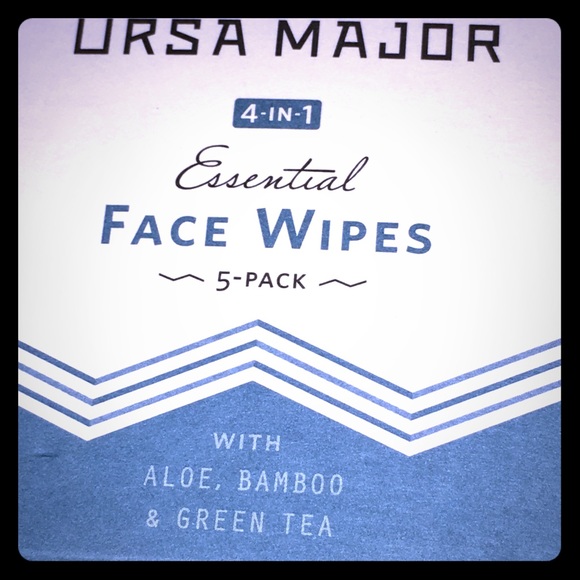 Ursula major face wipes 5 count - Picture 1 of 3